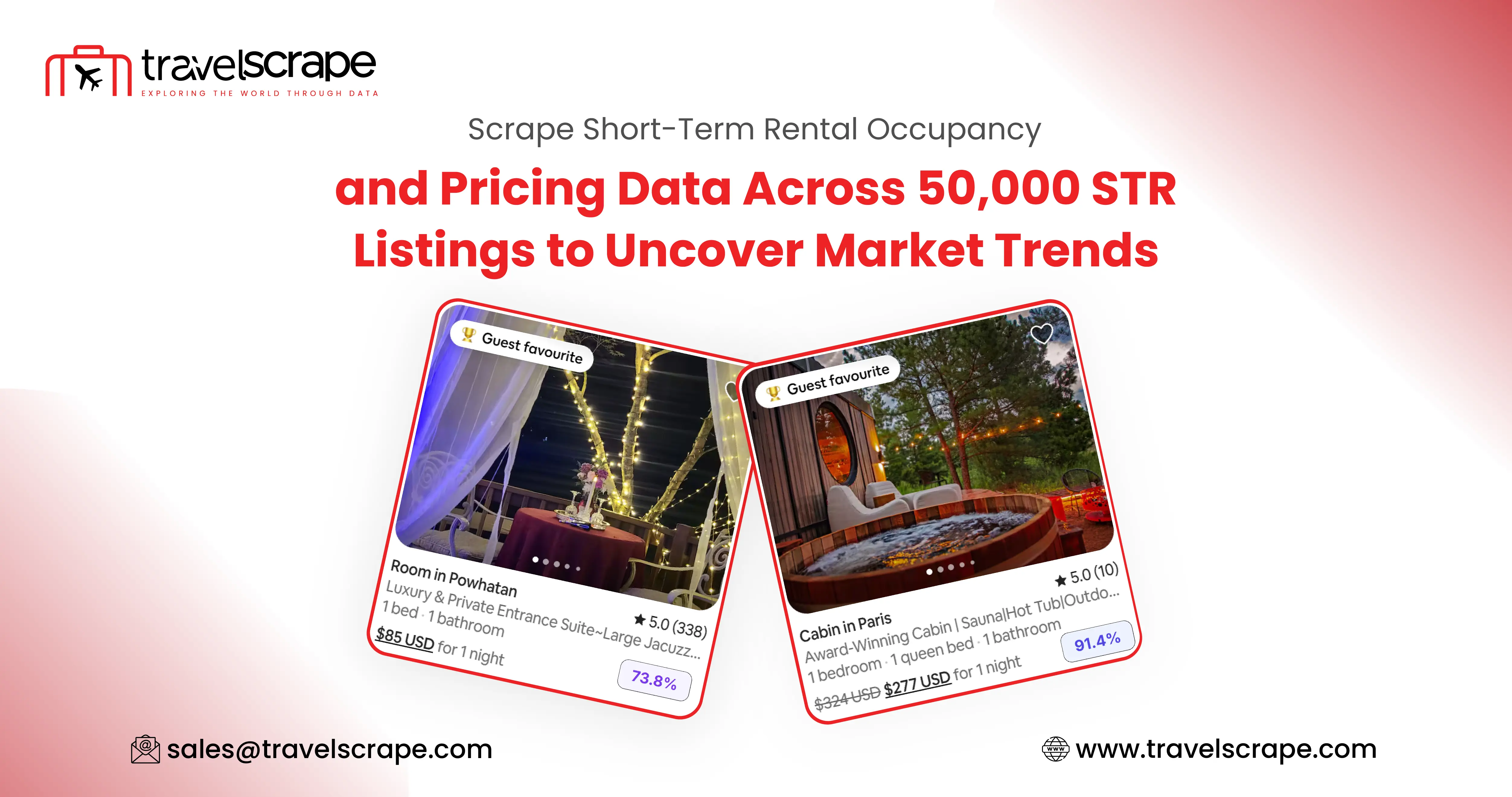 Scrape Short-Term Rental Occupancy and Pricing Data